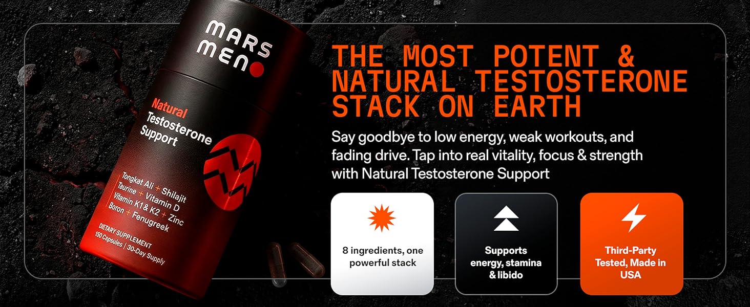 Natural testosterone supplement Header